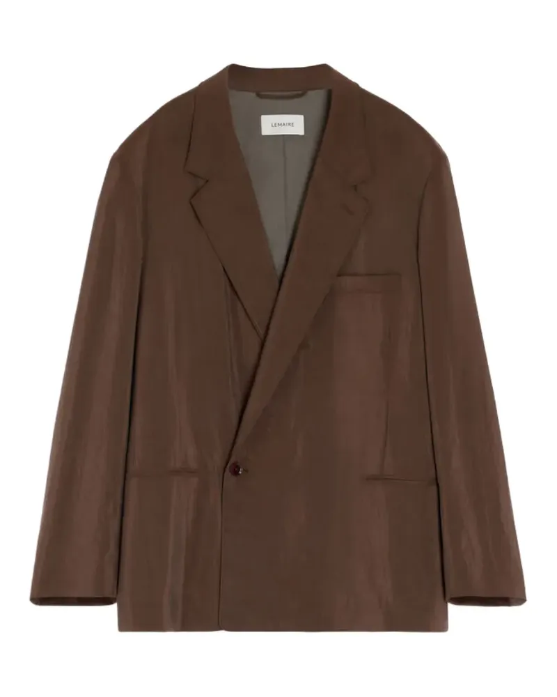 Christophe Lemaire Doppelreihiges Sakko - Braun Braun