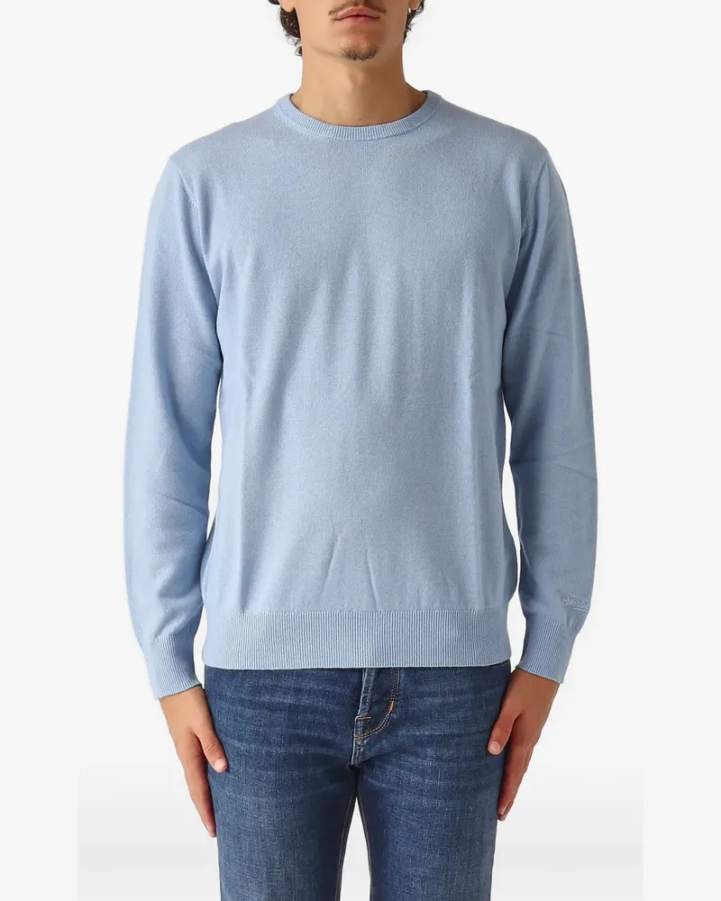 MC2 Saint Barth Pullover mit Rundhalsausschnitt - Blau Blau