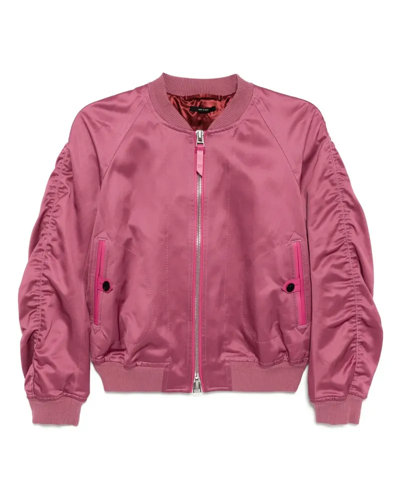 Tom Ford Bomberjacke mit Reißverschluss - Rosa Rosa