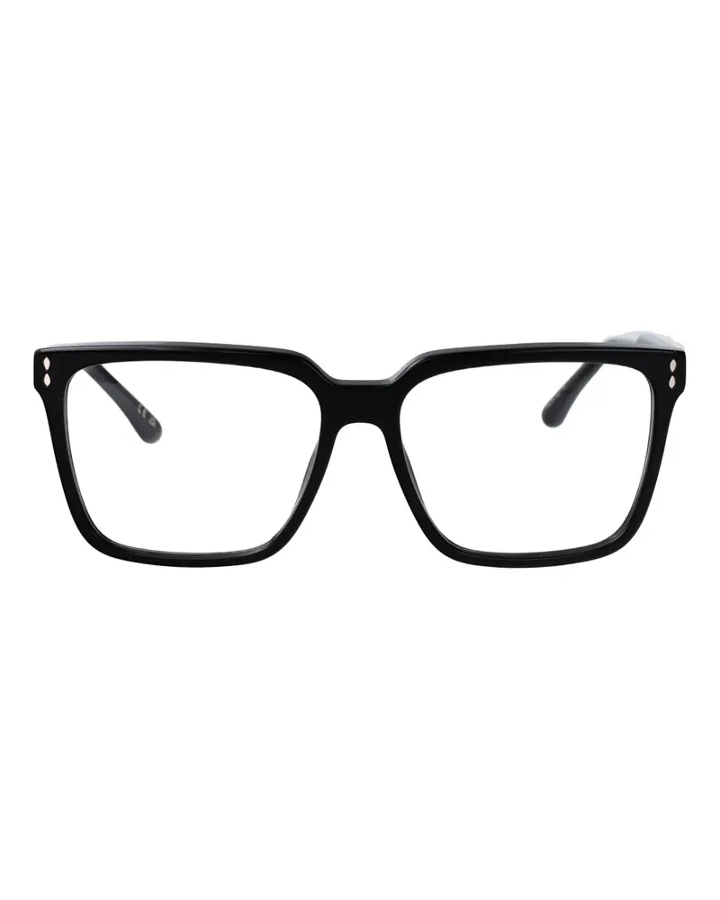 Isabel Marant rectangle-frame glasses - Schwarz Schwarz