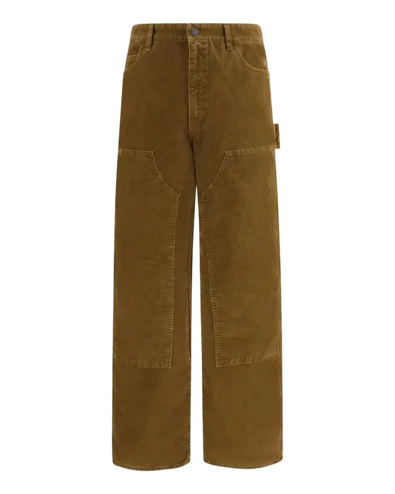 Golden Goose Journey Malerhose aus Cord - Braun Braun