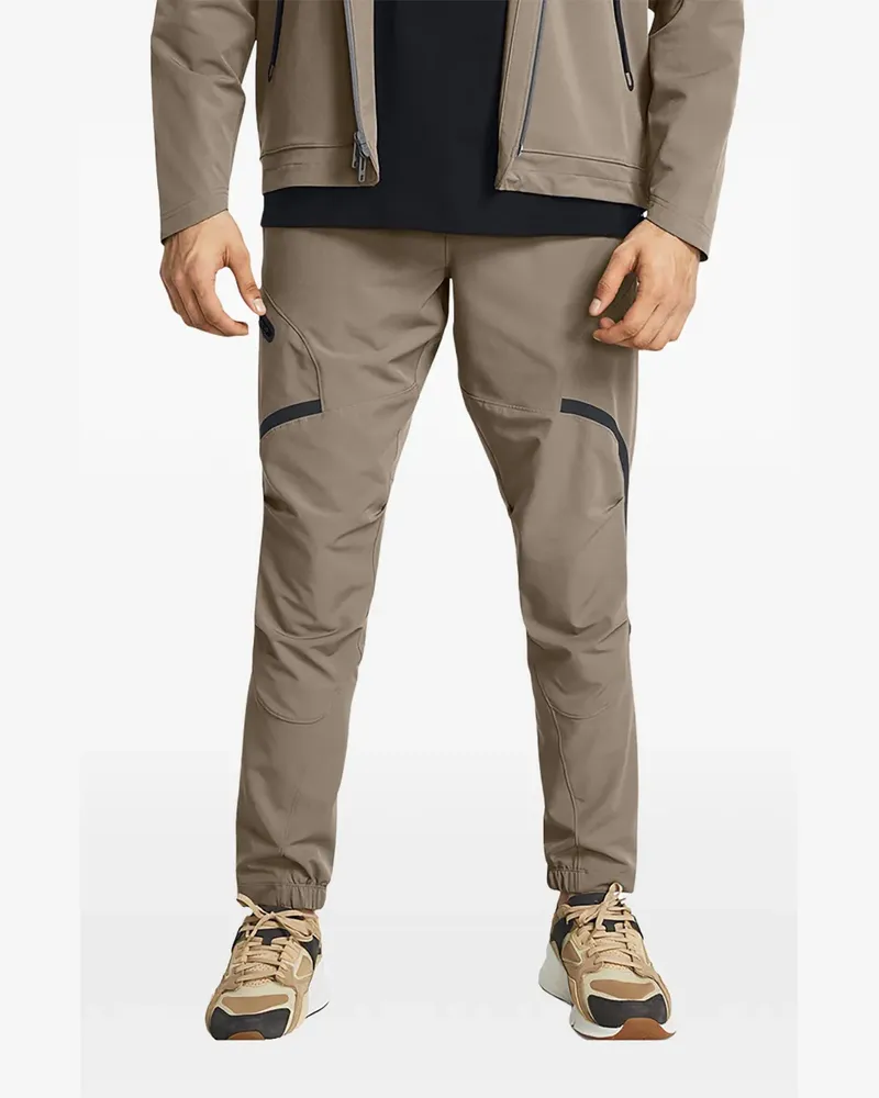 Under Armour Unstoppable slim-fit track pants - Nude Nude