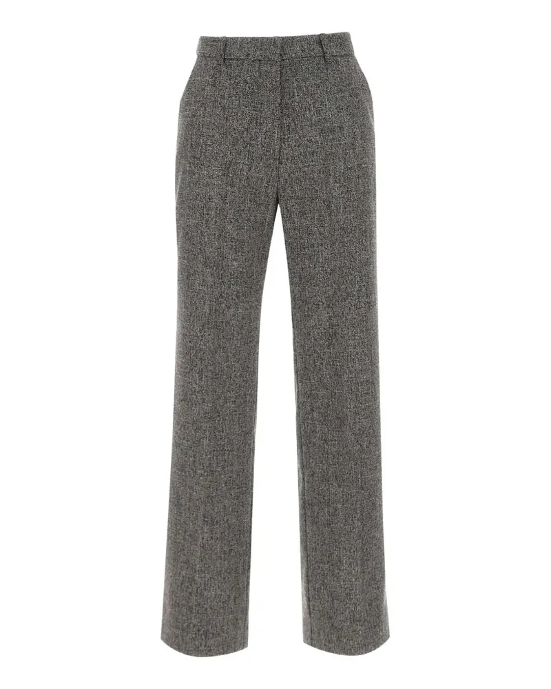 Kaos Gerade Hose mit Mikro-Struktur - Grau Grau