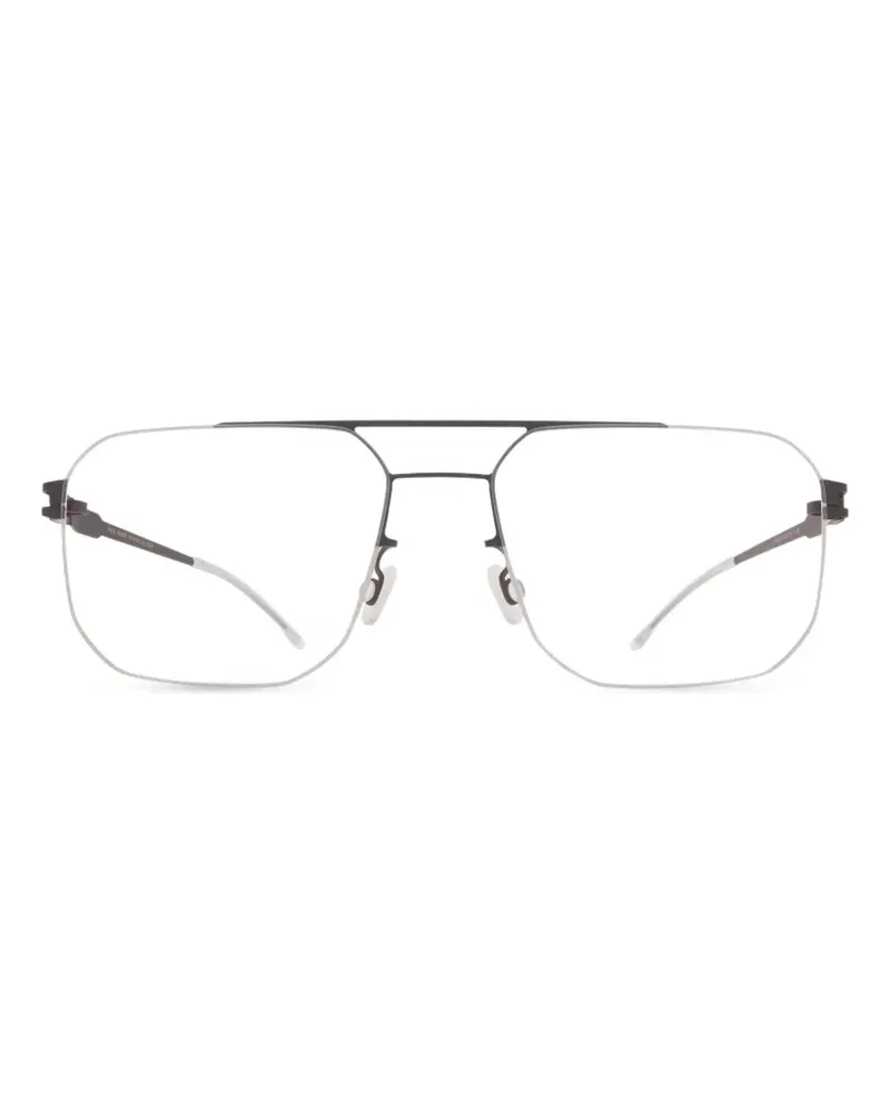Mykita Rembert square metal glasses - Silber Silber