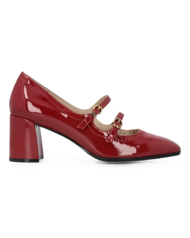 Pinko Pumps mit doppeltem Riemen - Rot Rot