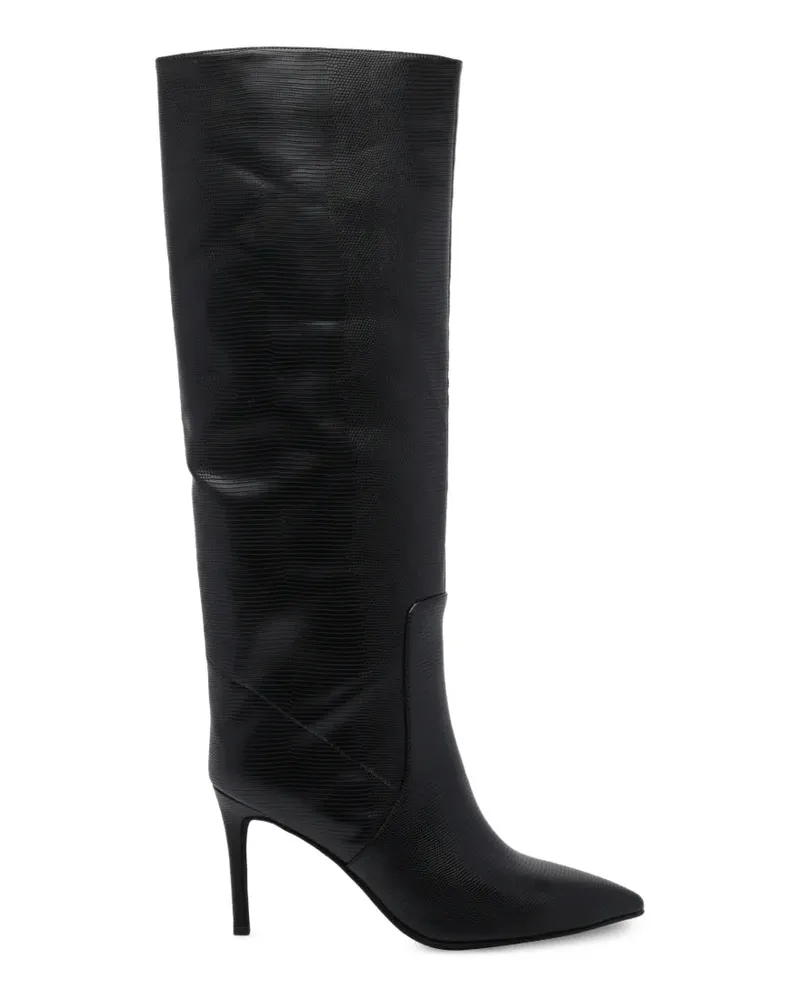 Jeffrey Campbell Kniehohe Stiefel - Schwarz Schwarz