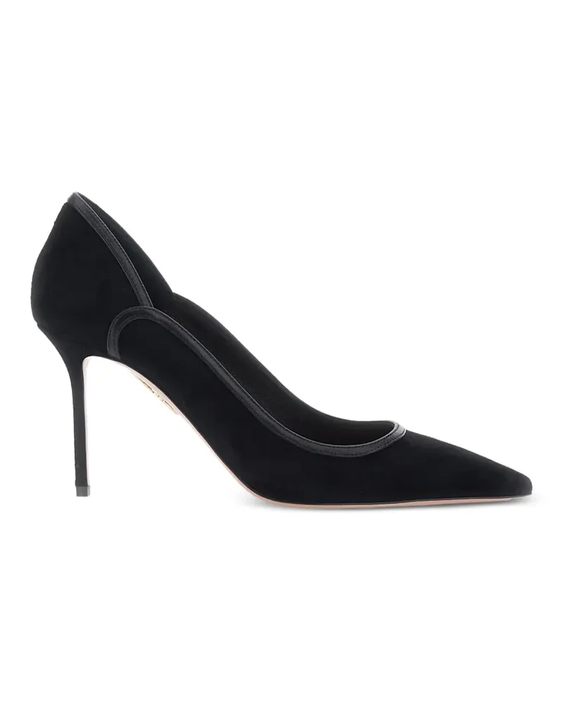 Aquazzura Pumps mit spitzer Kappe - Schwarz Schwarz