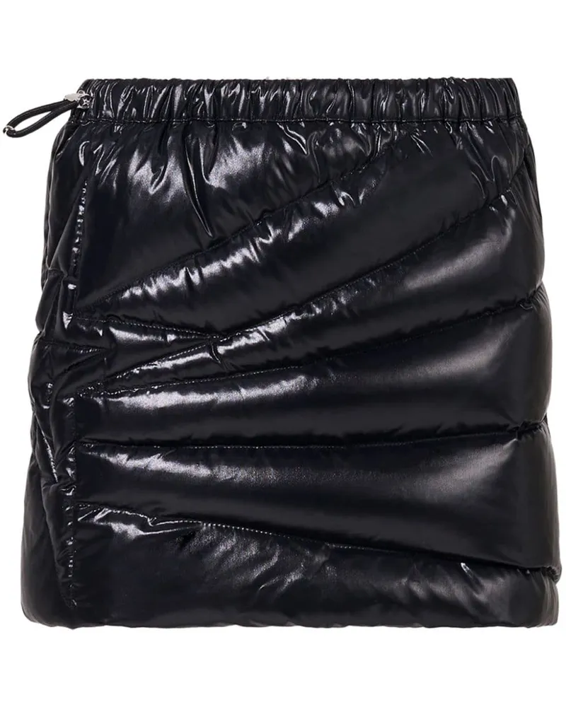 Perfect Moment quilted mini skirt Schwarz