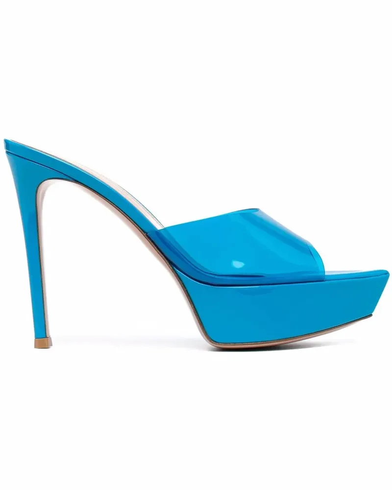Gianvito Rossi Sandalen mit hohem Absatz - Blau Blau