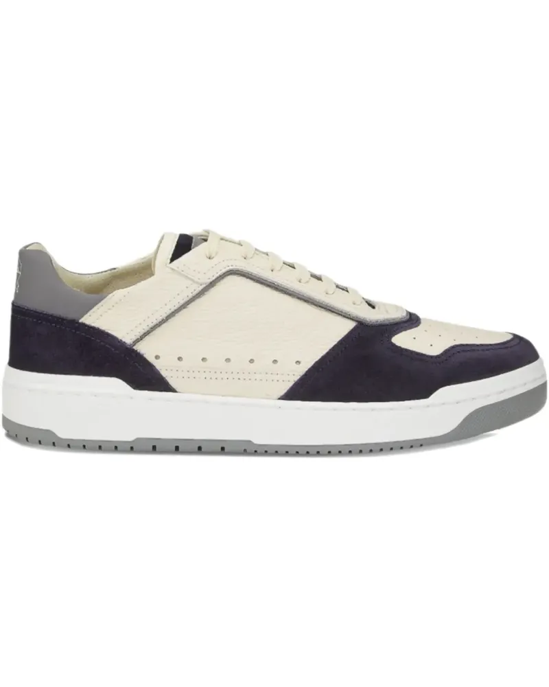 Brunello Cucinelli Sneakers mit runder Kappe - Weiß Weiß