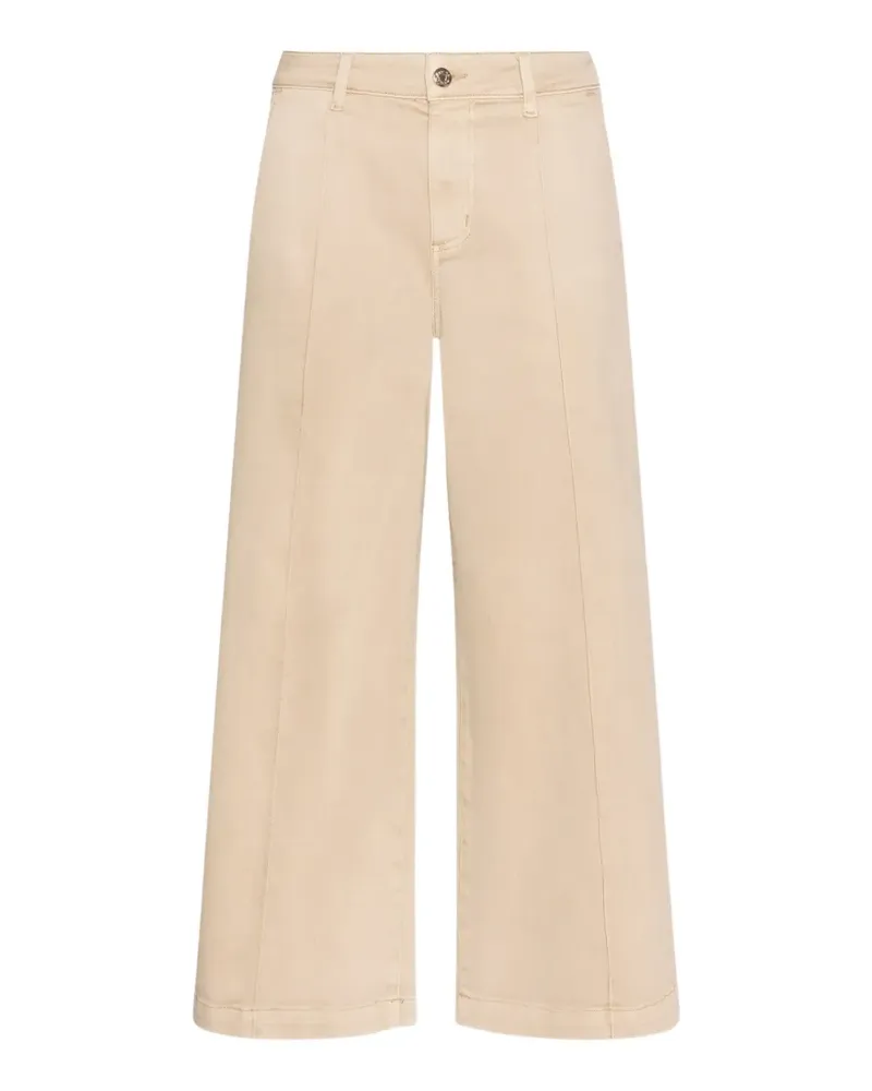 Elena Mirò Wide-Leg-Jeans mit Nahtdetail - Nude Nude