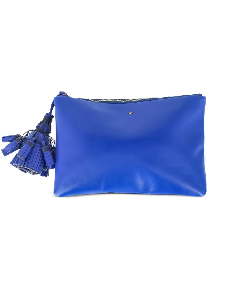 Anya Hindmarch Georgiana Clutch - Blau Blau