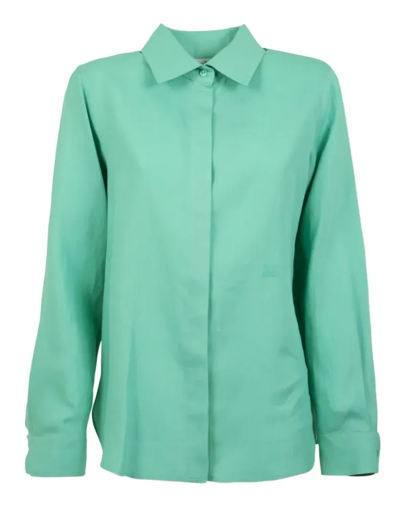 Max Mara long-sleeve shirt - Grün Grün