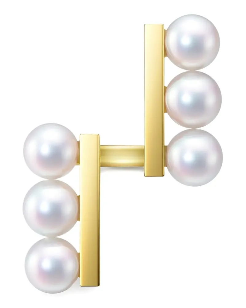 TASAKI Balance Parallel Neo pearl ring - Gold Gold