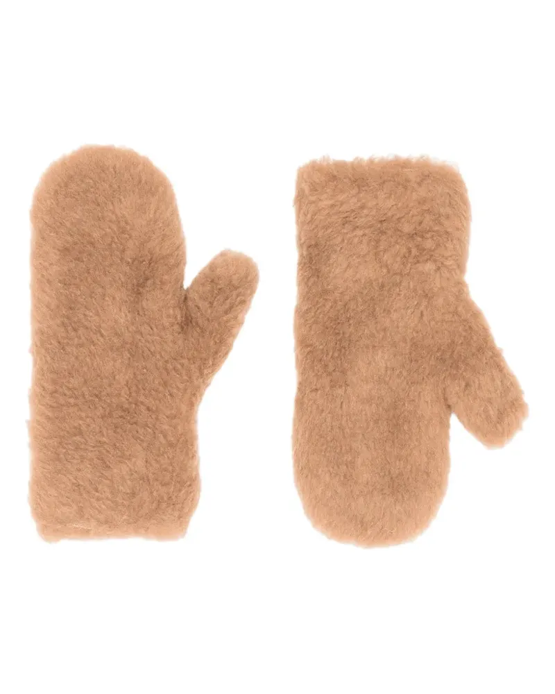 Max Mara Teddy Fäustlinge - Braun Braun