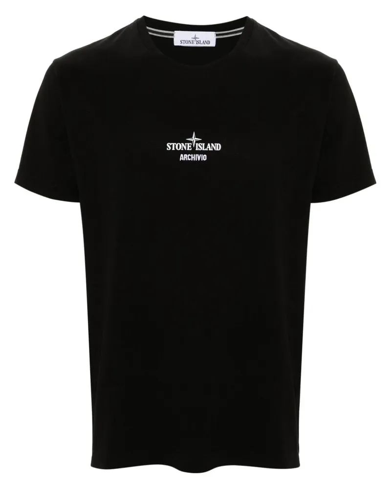 Stone Island Archivio T-Shirt - Schwarz Schwarz