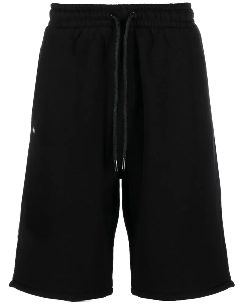 OFF-WHITE Joggingshorts mit Logo-Print - Schwarz Schwarz