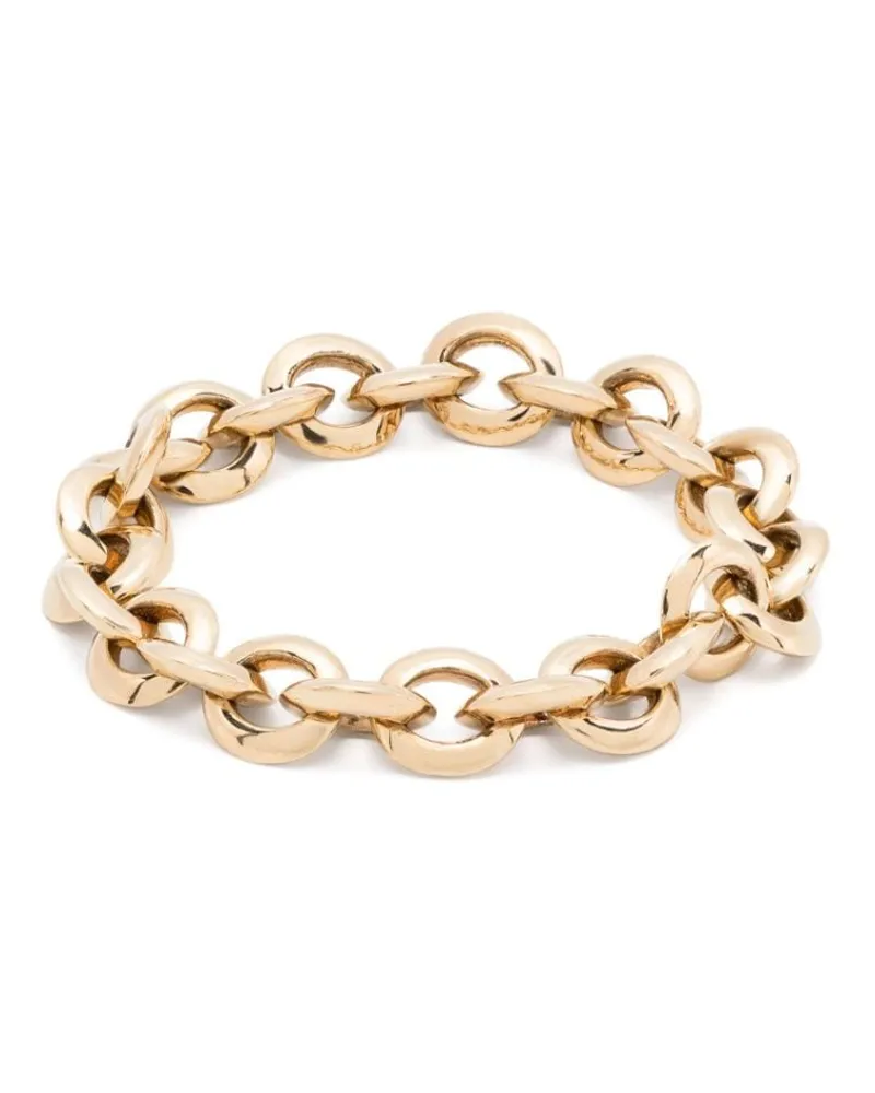 Lizzie Mandler 18kt Micro Soft Gelbgold-Kettenring Gelb