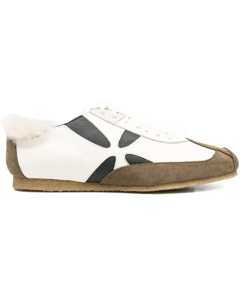STEFAN COOKE Sneakers mit Blumendetail - Weiß Weiß