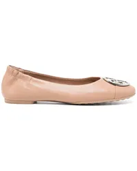 Tory Burch Claire Ballerinas mit Zehenkappe Braun