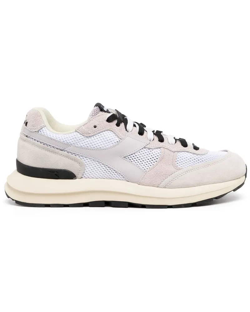 Diadora Sneakers mit Kontrasteinsätzen Nude