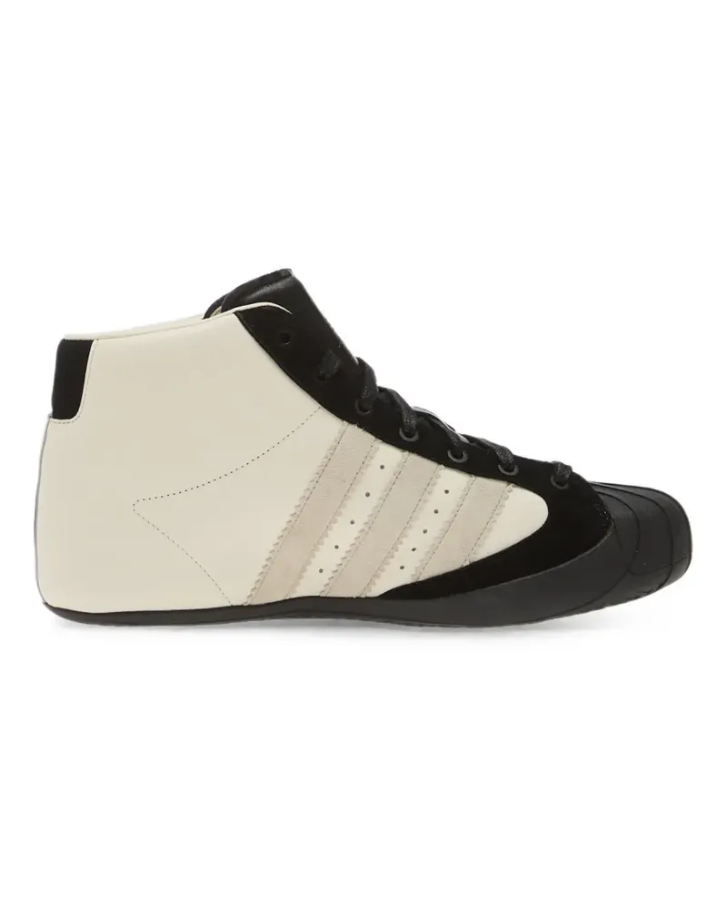 Y-3 Pro Model 3G leather high-top sneakers - Weiß Weiß