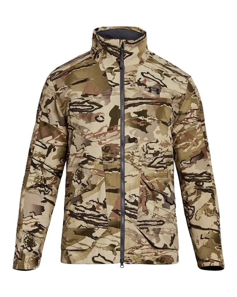 Under Armour Jacke mit Camouflage-Print - Nude Nude