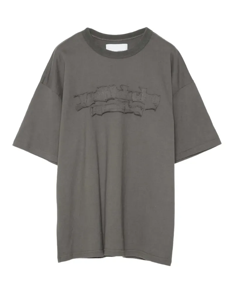 Yoshio Kubo T-Shirt mit rundem Ausschnitt - Weiß Weiß