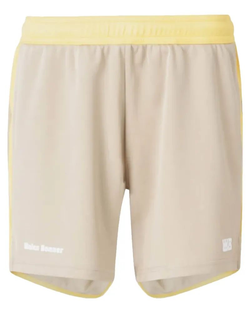 Wales Bonner Football Bermudas mit Logo - Nude Nude