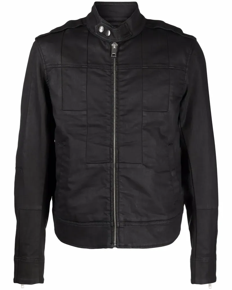 Diesel D-JEI-SP3 Joggjeans® Jacke - Schwarz Schwarz
