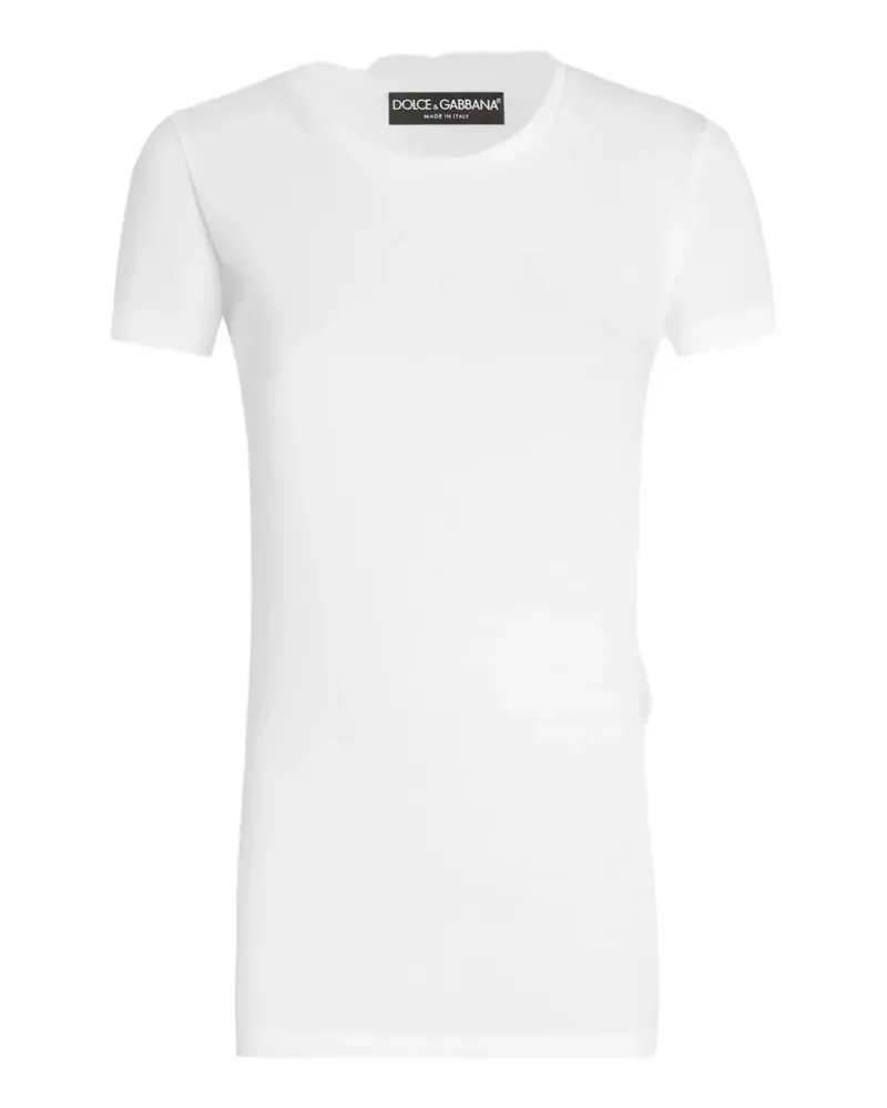 Dolce & Gabbana T-Shirt mit kurzen Ärmeln - Weiß Weiß