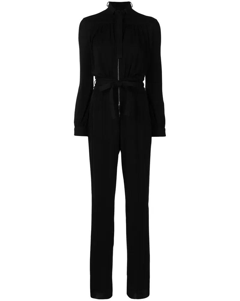 Tom Ford Jumpsuit mit weitem Bein - Schwarz Schwarz