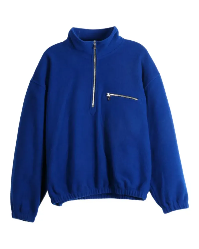 Rier Fleecejacke mit Reißverschluss - Blau Blau