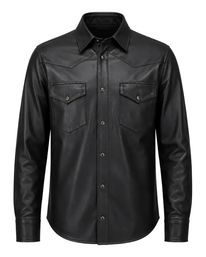 KIRED western-yoke jacket - Schwarz Schwarz