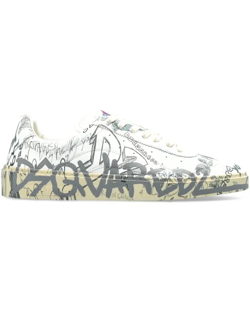 Dsquared2 Rider Sneakers - Weiß Weiß