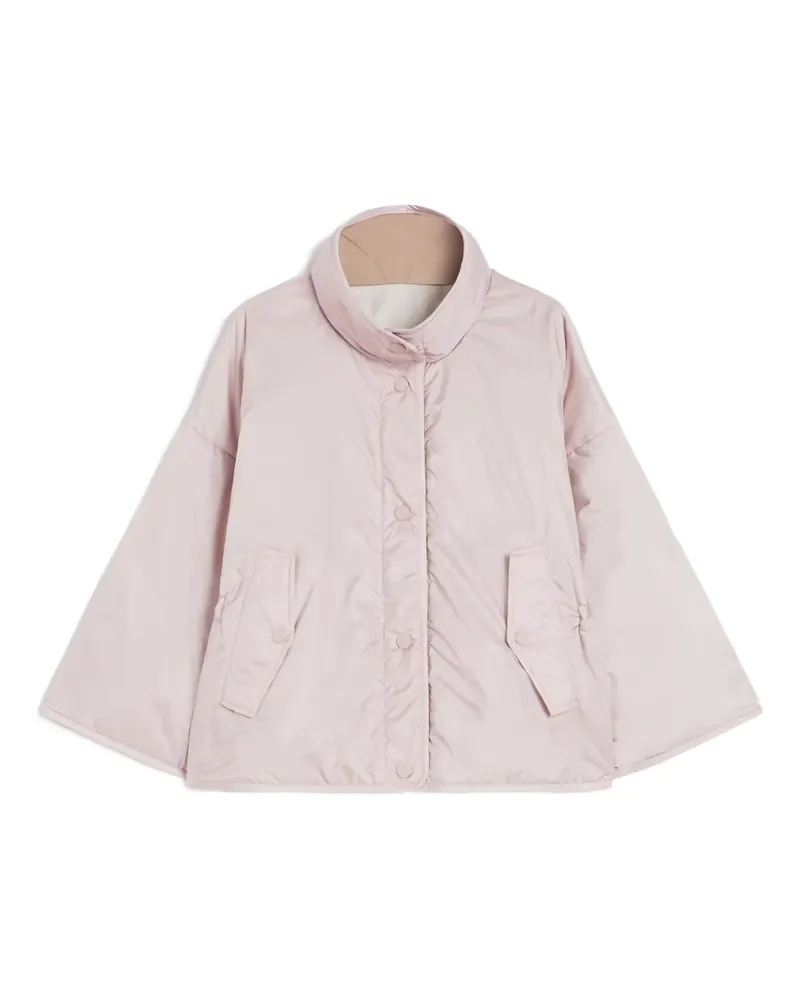 Max Mara Gesteppte Jacke mit weiten Ärmeln - Rosa Rosa