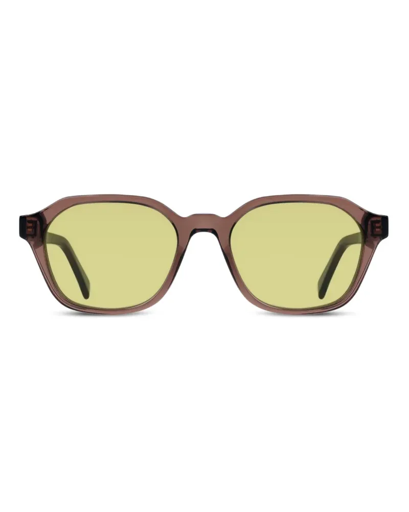 Paul Smith Transparente braune Mayton Sonnenbrille Braun
