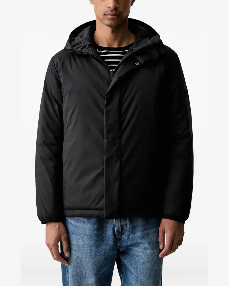 Marc O'Polo reversible hooded jacket - Schwarz Schwarz
