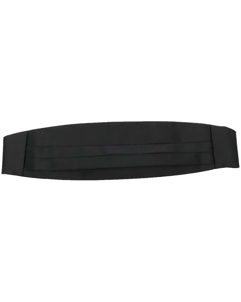Tagliatore Klassischer Kummerbund - Schwarz Schwarz