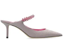 Bing Mules mit Kristallen - Rosa