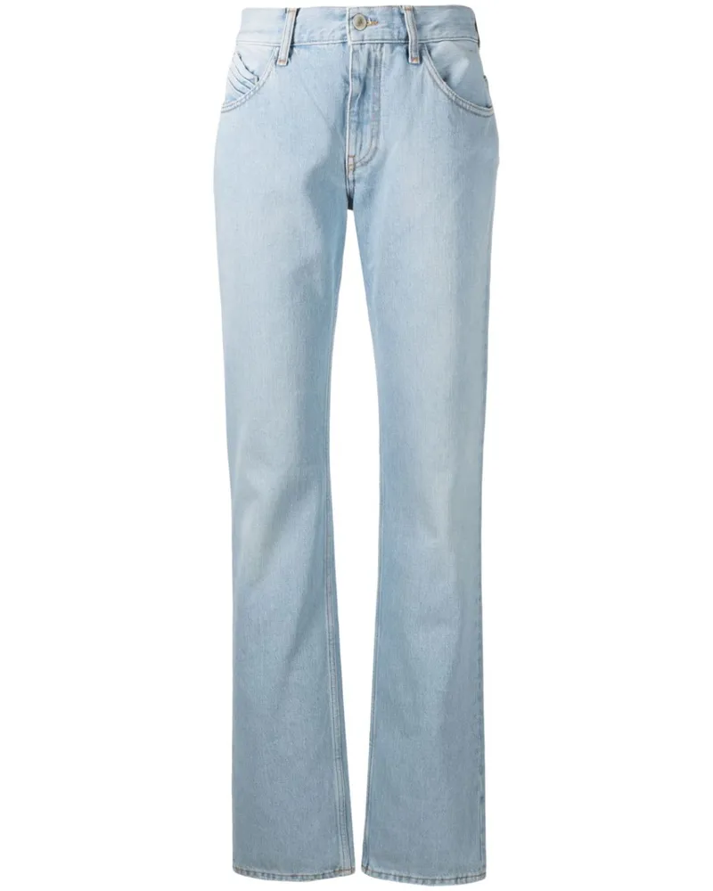 ATTICO Jeans mit geradem Bein Blau