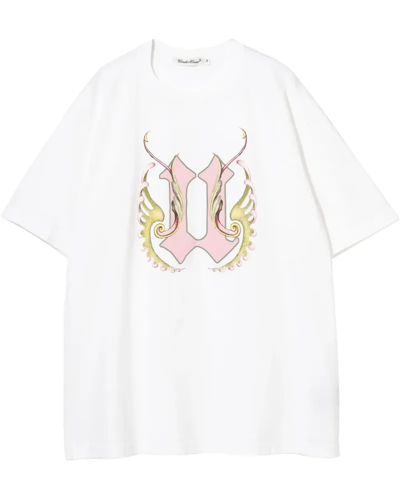 Undercover T-Shirt aus Baumwolle - Weiß Weiß