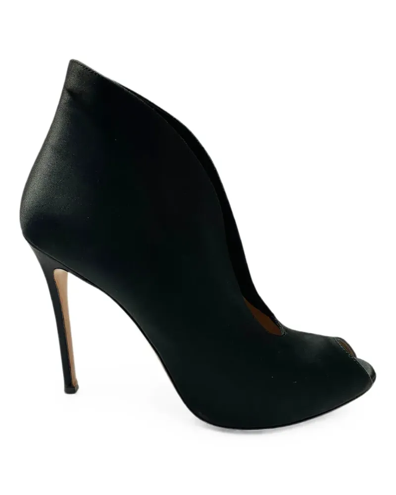 Gianvito Rossi Vamp Peeptoe-Pumps - Schwarz Schwarz