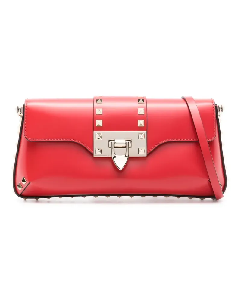 Valentino Garavani Rockstud Schultertasche - Rot Rot