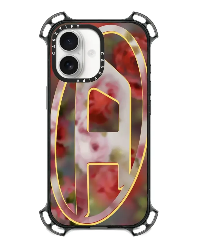 Diesel x CASETiFY Oval D iPhone case - Rot Rot