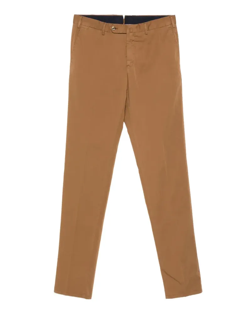 PT TORINO buttoned trousers - Braun Braun