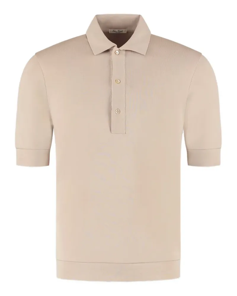 Stefan Brandt Lim 3B FR 30 short-sleeve polo shirt - Nude Nude