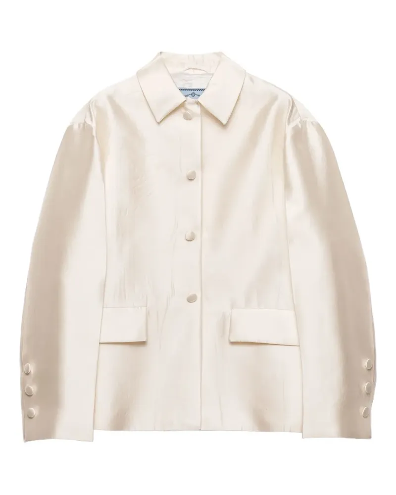 Prada Jacke mit Taschen - Nude Nude