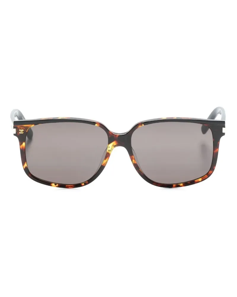 Saint Laurent Sonnenbrille in Schildpattoptik - Braun Braun