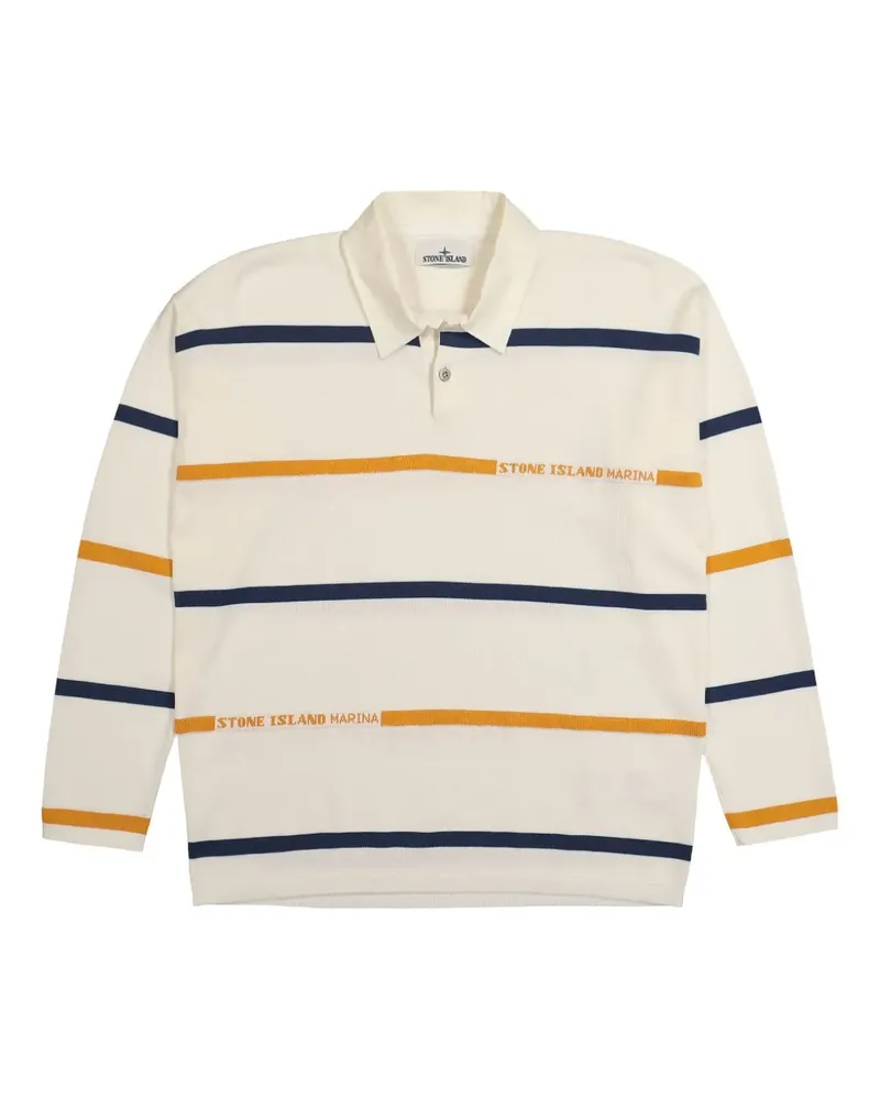 Stone Island Gestreiftes Hemd - Nude Nude